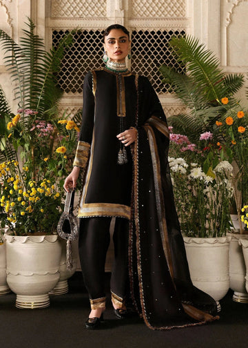 Hussain Rehar | Luxury Pret AW 25 | Noctira - Aqsa Fabrics