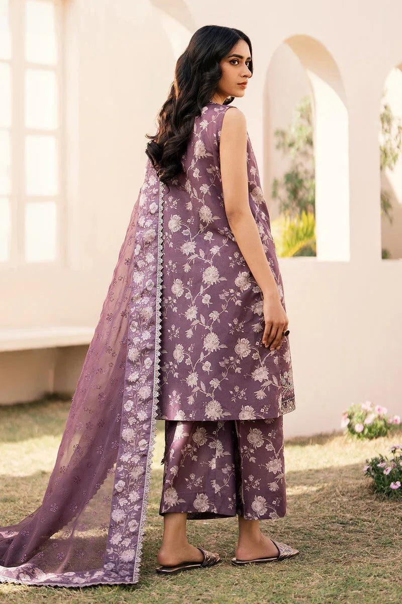 Baroque | Luxury Pret 24 | LAWN UF-598 - Aqsa Fabrics