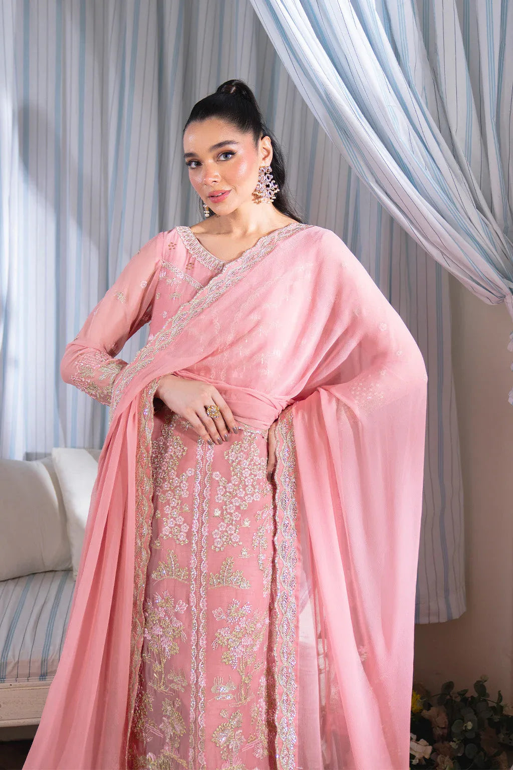 Neeshay | Dastaan Formals 25 | Gulrukh - Aqsa Fabrics