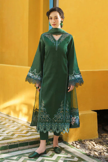 Baroque | Luxury Pret 24 | JACQUARD LAWN UF-572 - Aqsa Fabrics