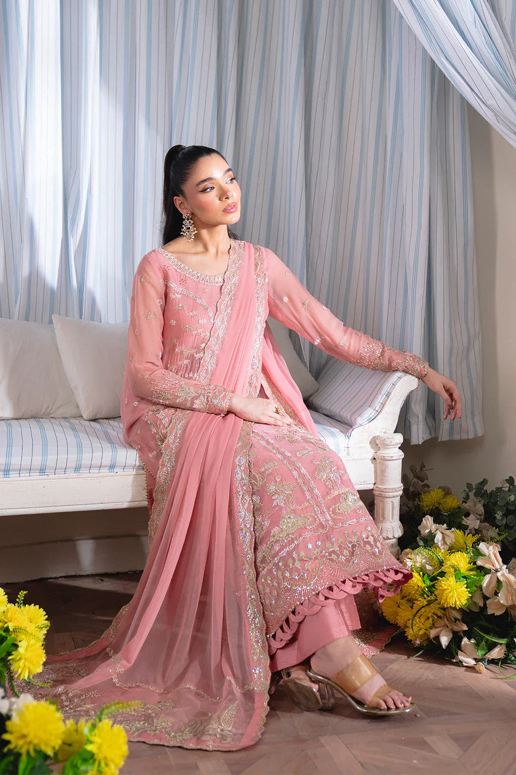 Neeshay | Dastaan Formals 25 | Gulrukh - Aqsa Fabrics