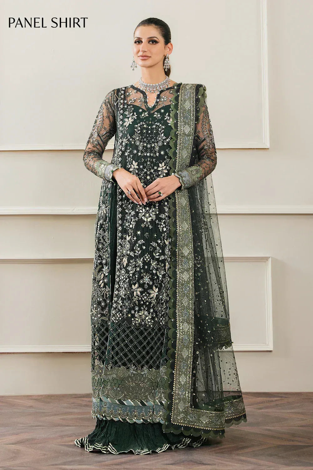 Baroque | Chantelle Embroidered Collection | CH12-05 - Aqsa Fabrics