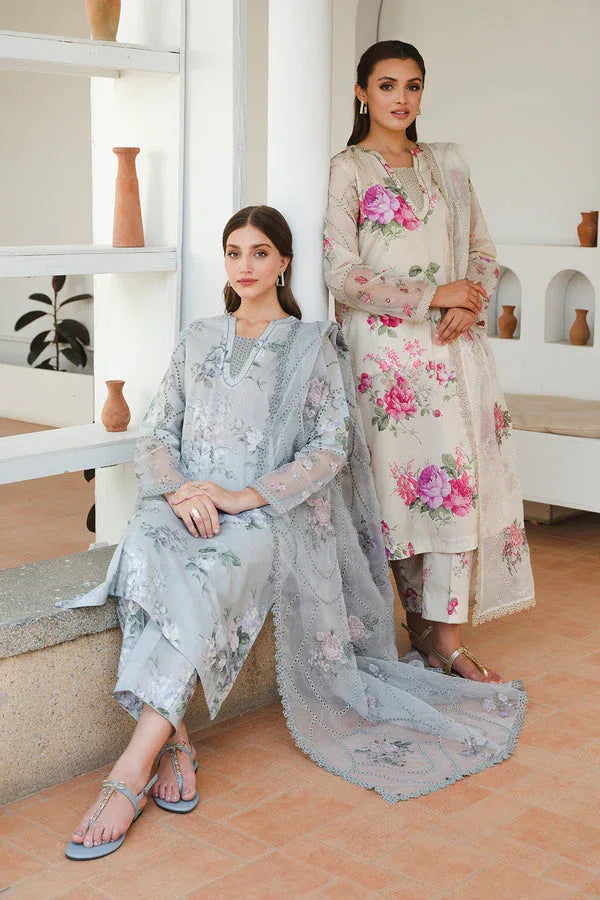 Baroque | Luxury Pret 24 | LAWN UF-652 - Aqsa Fabrics