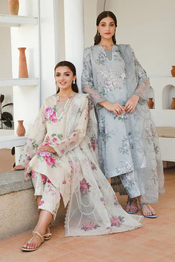 Baroque | Luxury Pret 24 | LAWN UF-652 - Aqsa Fabrics