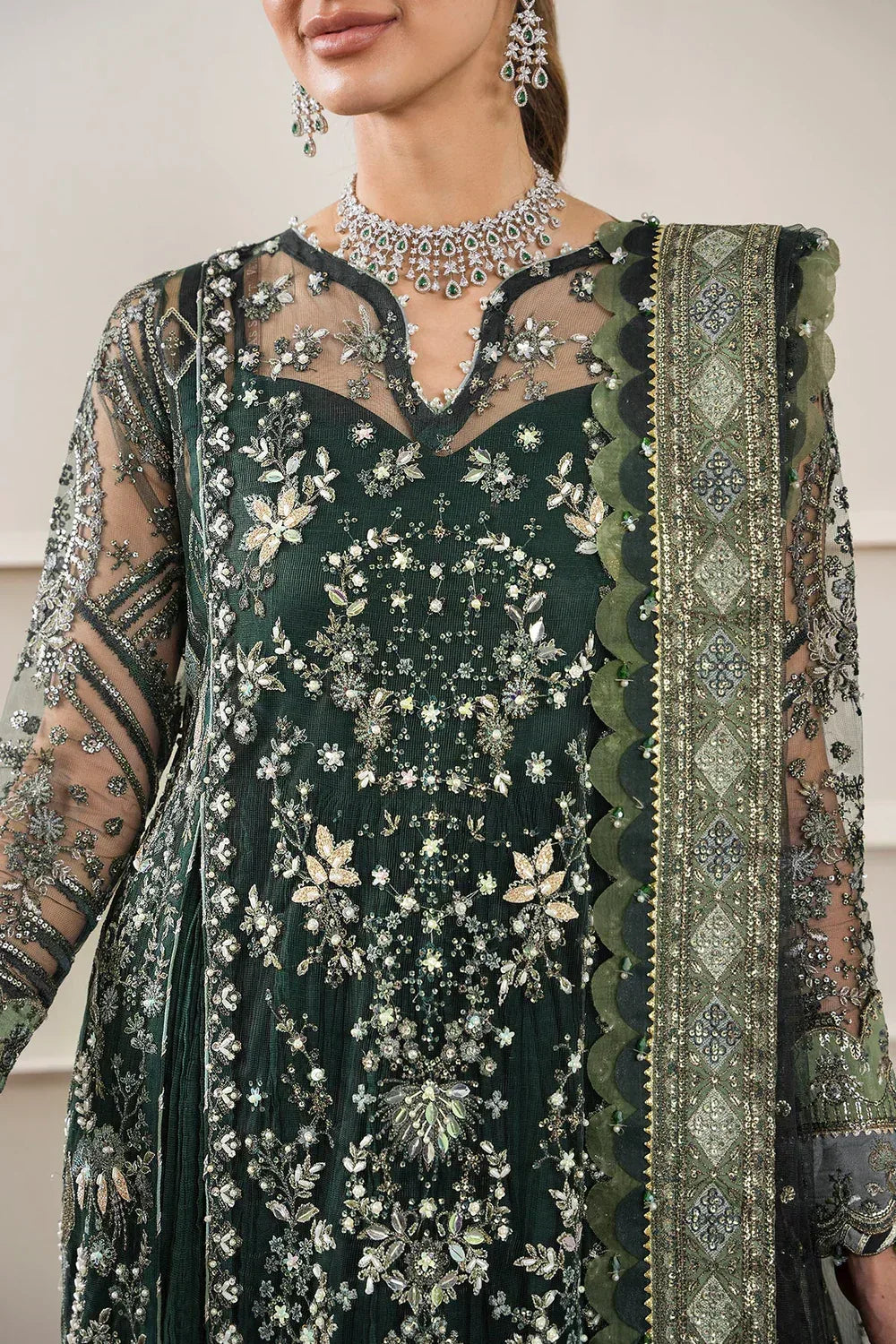 Baroque | Chantelle Embroidered Collection | CH12-05 - Aqsa Fabrics