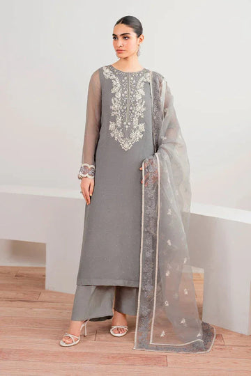 Baroque | Luxury Pret 25 | EMBROIDERED CHIFFON PR-991 - Aqsa Fabrics