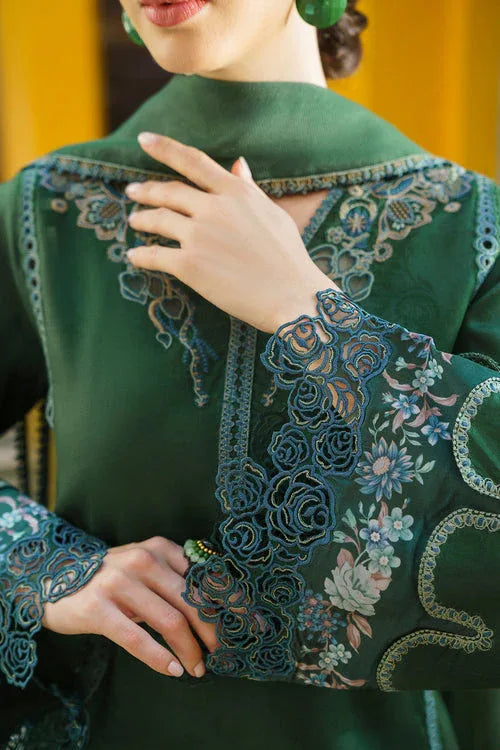 Baroque | Luxury Pret 24 | JACQUARD LAWN UF-572 - Aqsa Fabrics