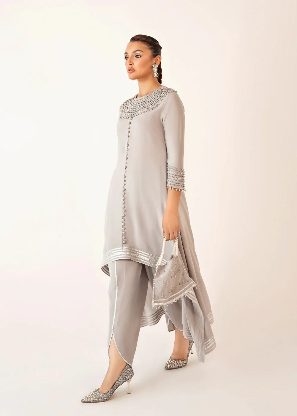 Dastoor | Euphoria Luxury Pret 24 | Lumin - Aqsa Fabrics