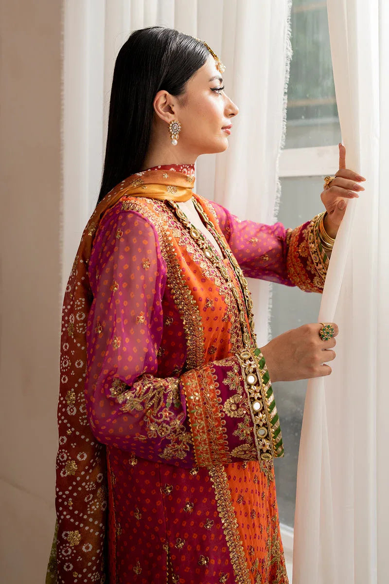 Baroque | Formal Collection | CHIFFON UF-706 - Aqsa Fabrics