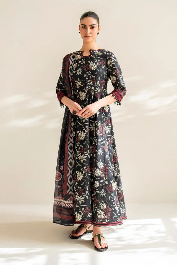 Baroque | Luxury Pret 24 | LAWN PR-975 - Aqsa Fabrics