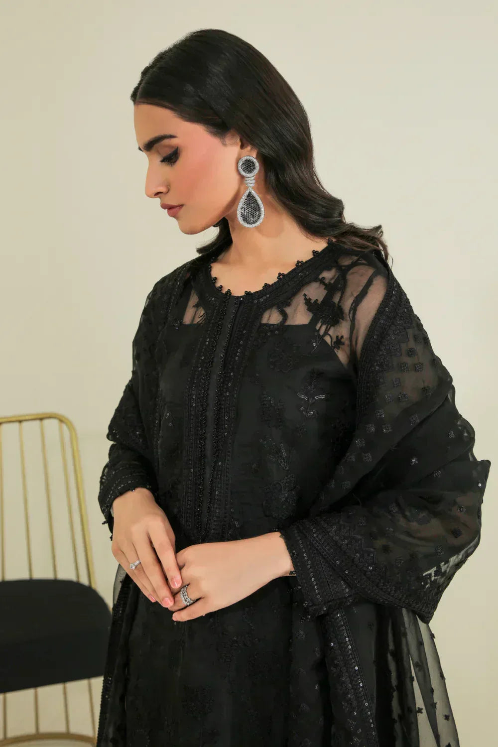Baroque | Formals Collection | UF-235 - Aqsa Fabrics