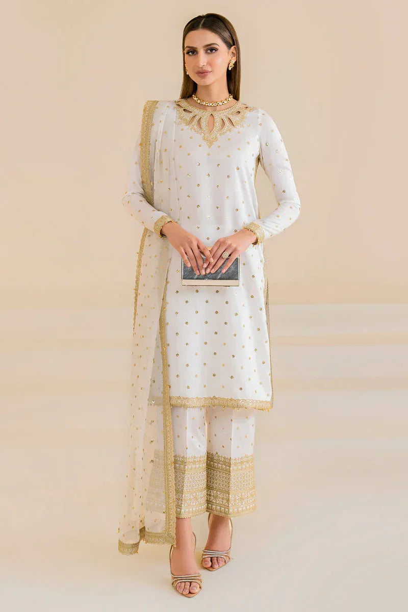Jazmin | Formals Collection | Raw Silk UR-7020 - Aqsa Fabrics