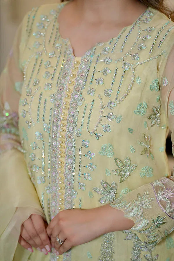 Maryum N Maria | Amani Formals | AURY - MW40117 - Aqsa Fabrics