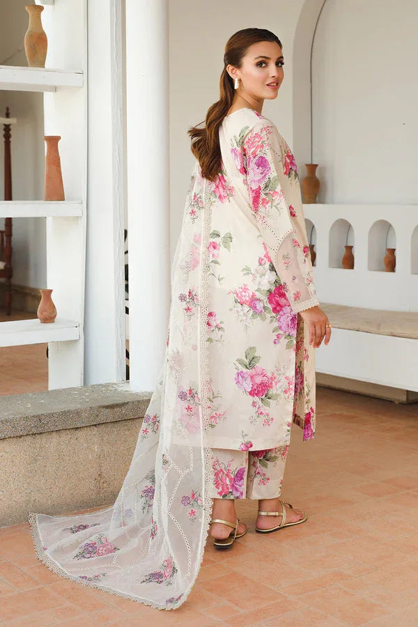 Baroque | Luxury Pret 24 | LAWN UF-652 - Aqsa Fabrics