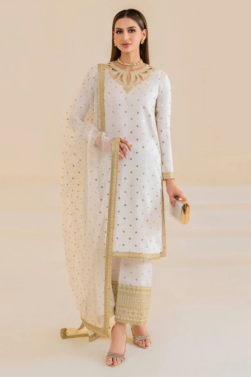 Jazmin | Formals Collection | Raw Silk UR-7020 - Aqsa Fabrics