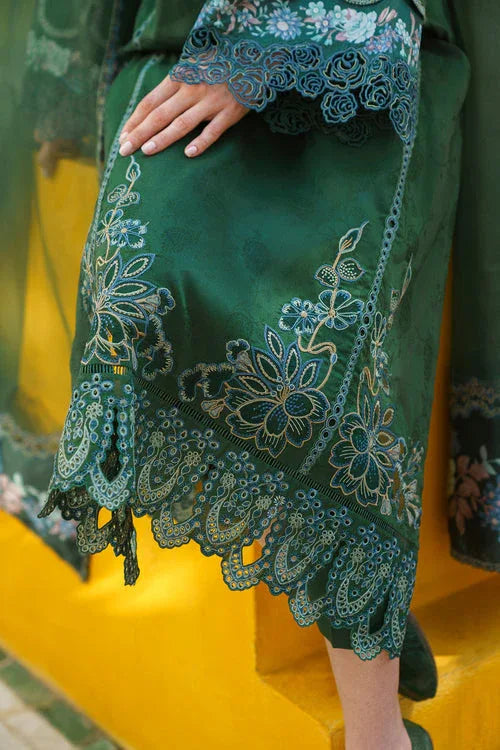 Baroque | Luxury Pret 24 | JACQUARD LAWN UF-572 - Aqsa Fabrics