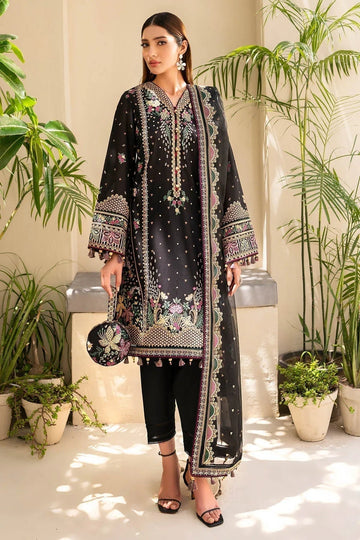 Jazmin | Irish Lawn SS 24 | D4 - Aqsa Fabrics
