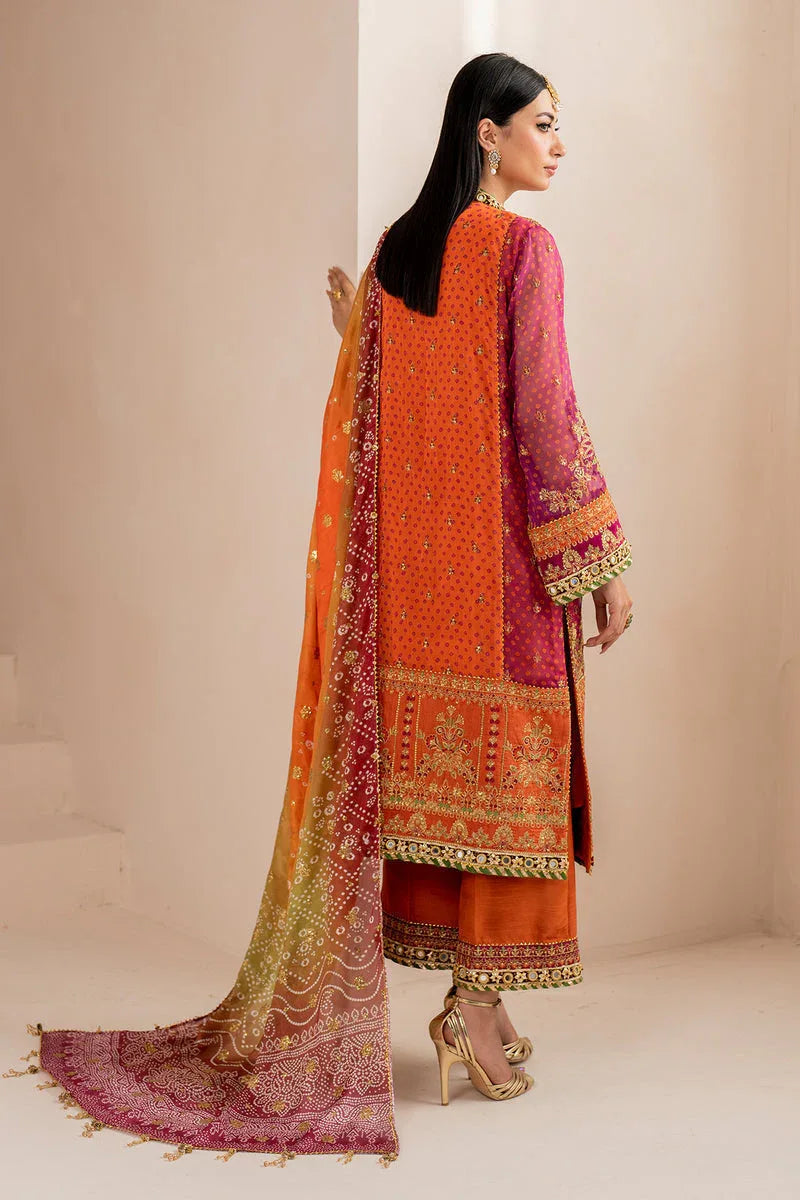 Baroque | Formal Collection | CHIFFON UF-706 - Aqsa Fabrics