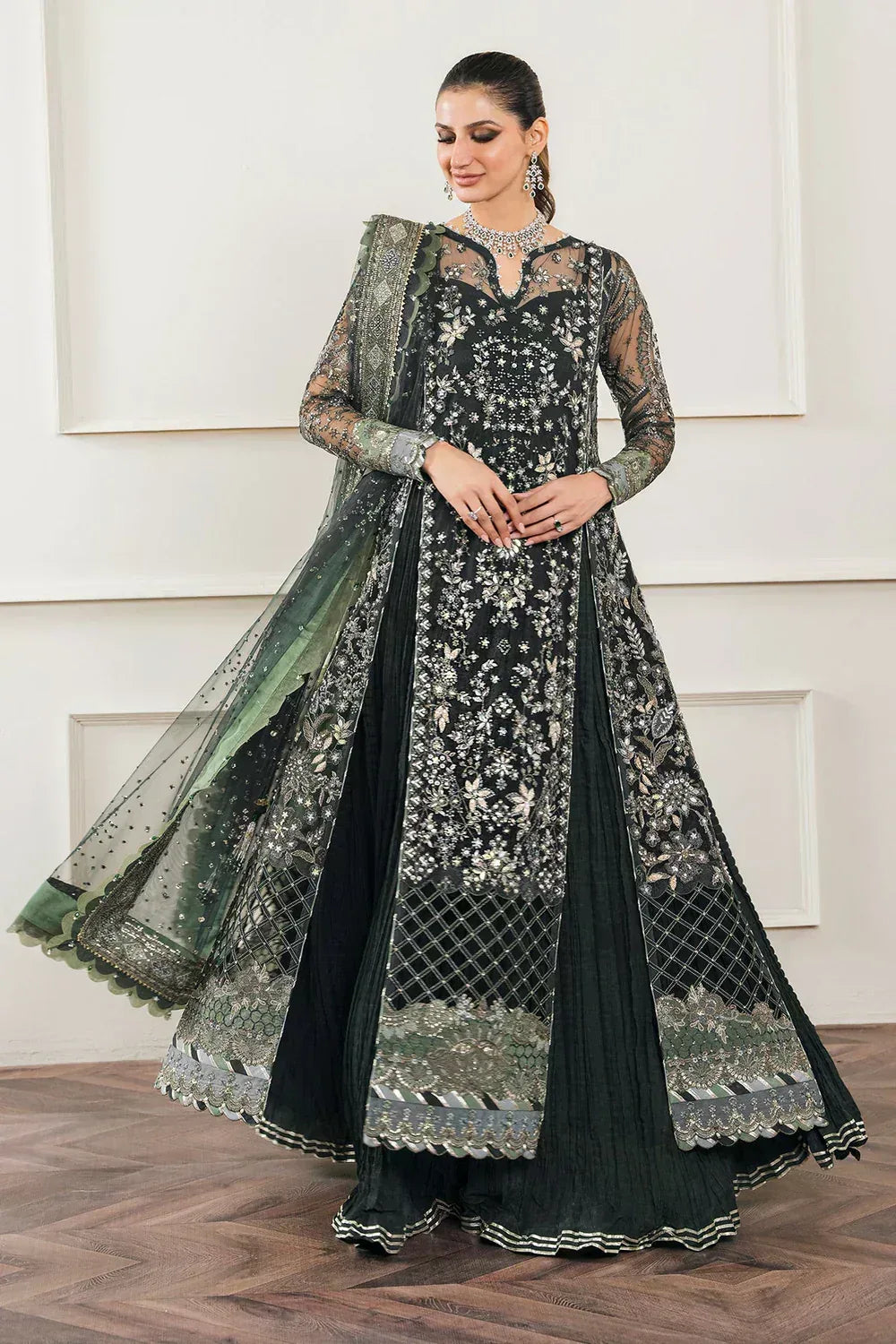 Baroque | Chantelle Embroidered Collection | CH12-05 - Aqsa Fabrics
