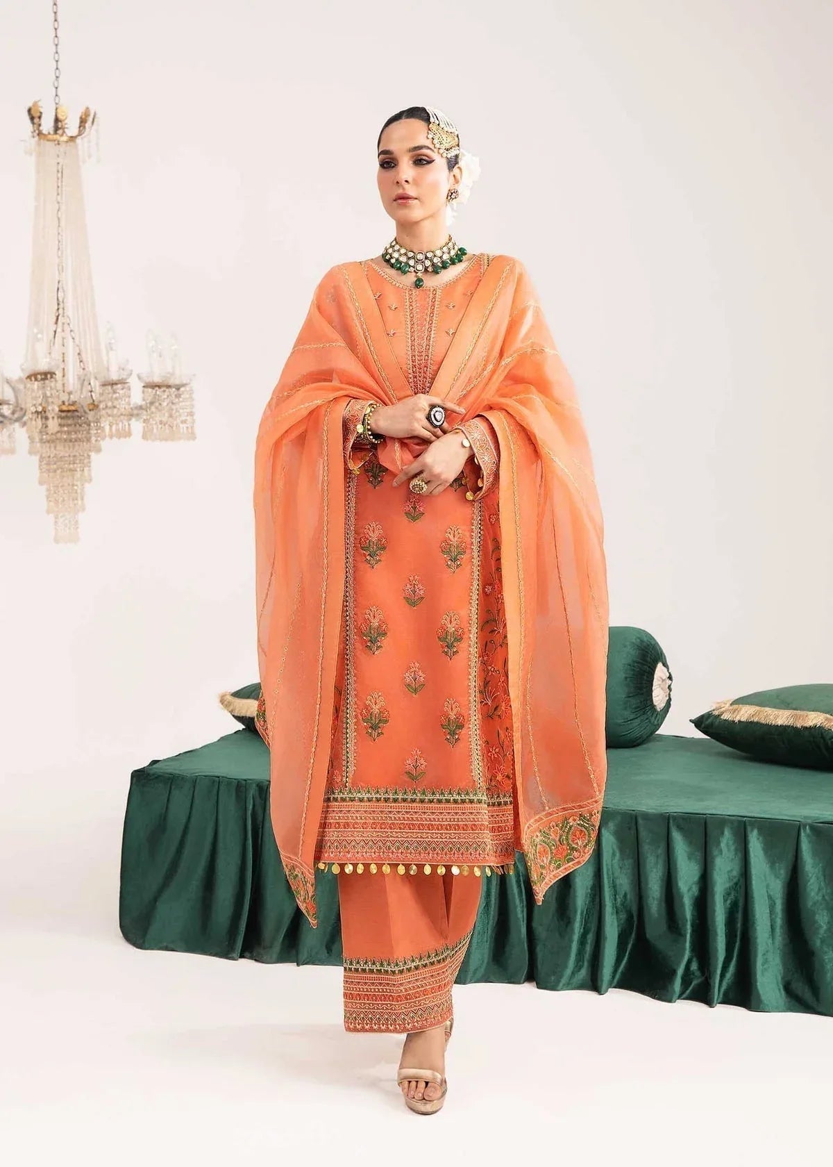 Dastoor | Sajni Luxury Eid Collection 24 | Niloofar - Aqsa Fabrics