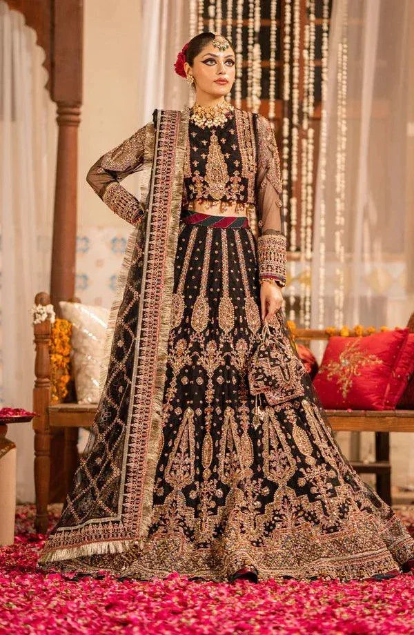 Eleshia | Zarin Wedding Formals 23 | Kamila - Aqsa Fabrics