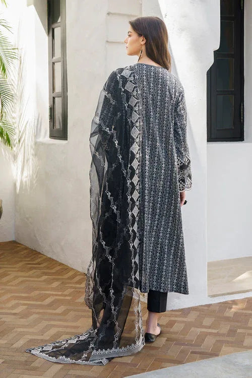 Baroque | Luxury Pret 24 | LAWN UF-573 - Aqsa Fabrics