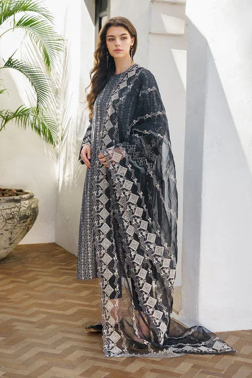 Baroque | Luxury Pret 24 | LAWN UF-573 - Aqsa Fabrics