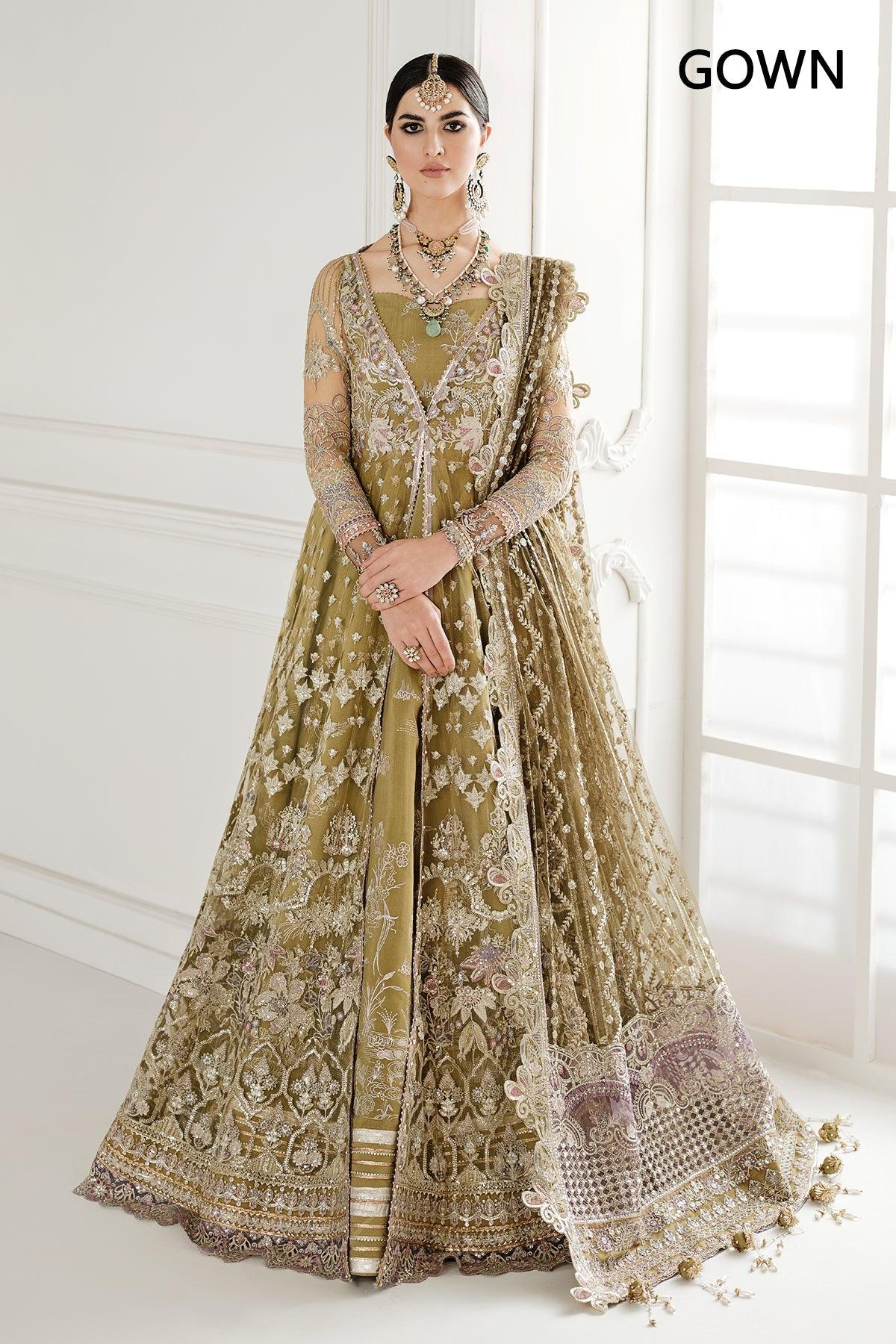 EMBROIDERED NET CH10-02 STITCHED