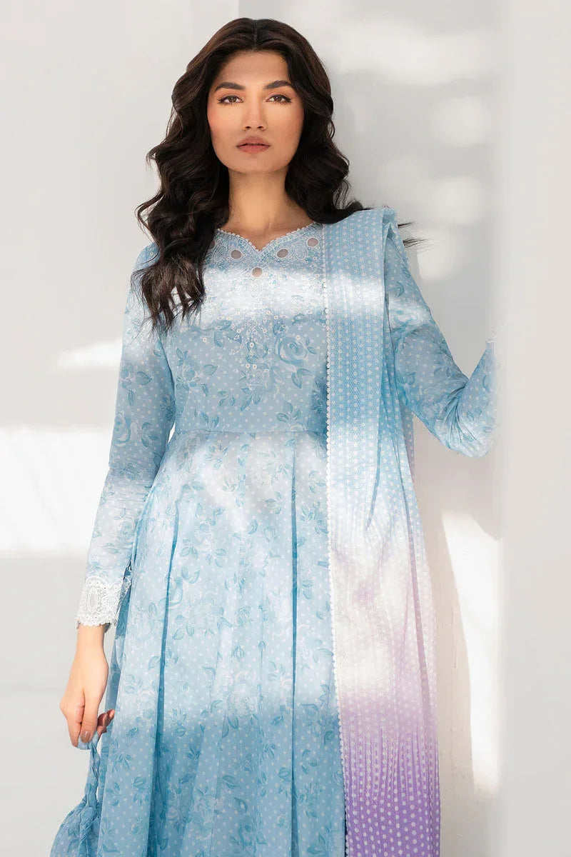 Jazmin | Summer Lawn 25 | USE-9014 - Aqsa Fabrics