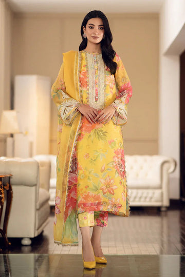 Baroque | Luxury Pret 24 | COTTON PATTI UF-509 - Aqsa Fabrics