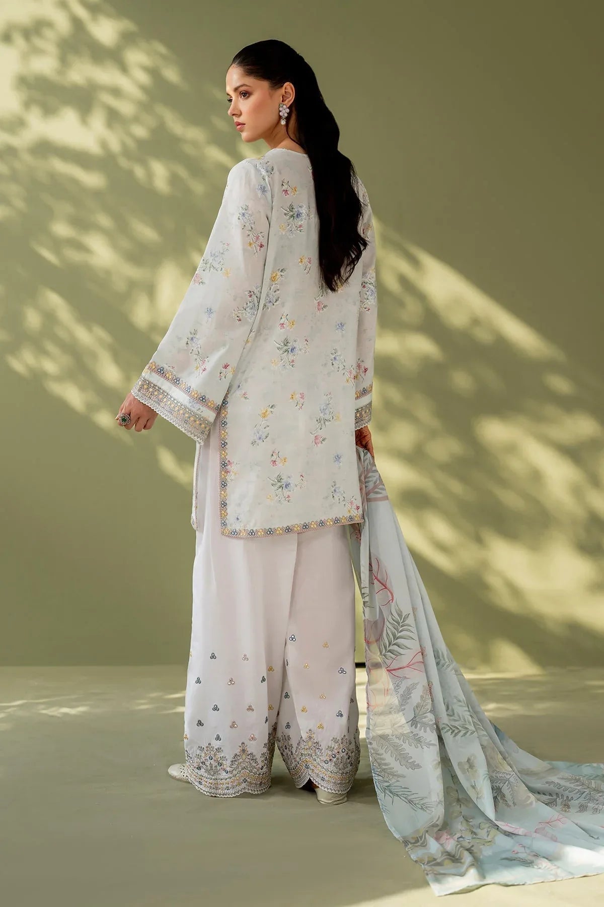 Baroque | Eid Printique | EMBROIDERED PRINTED LAWN UF-4170 - Aqsa Fabrics