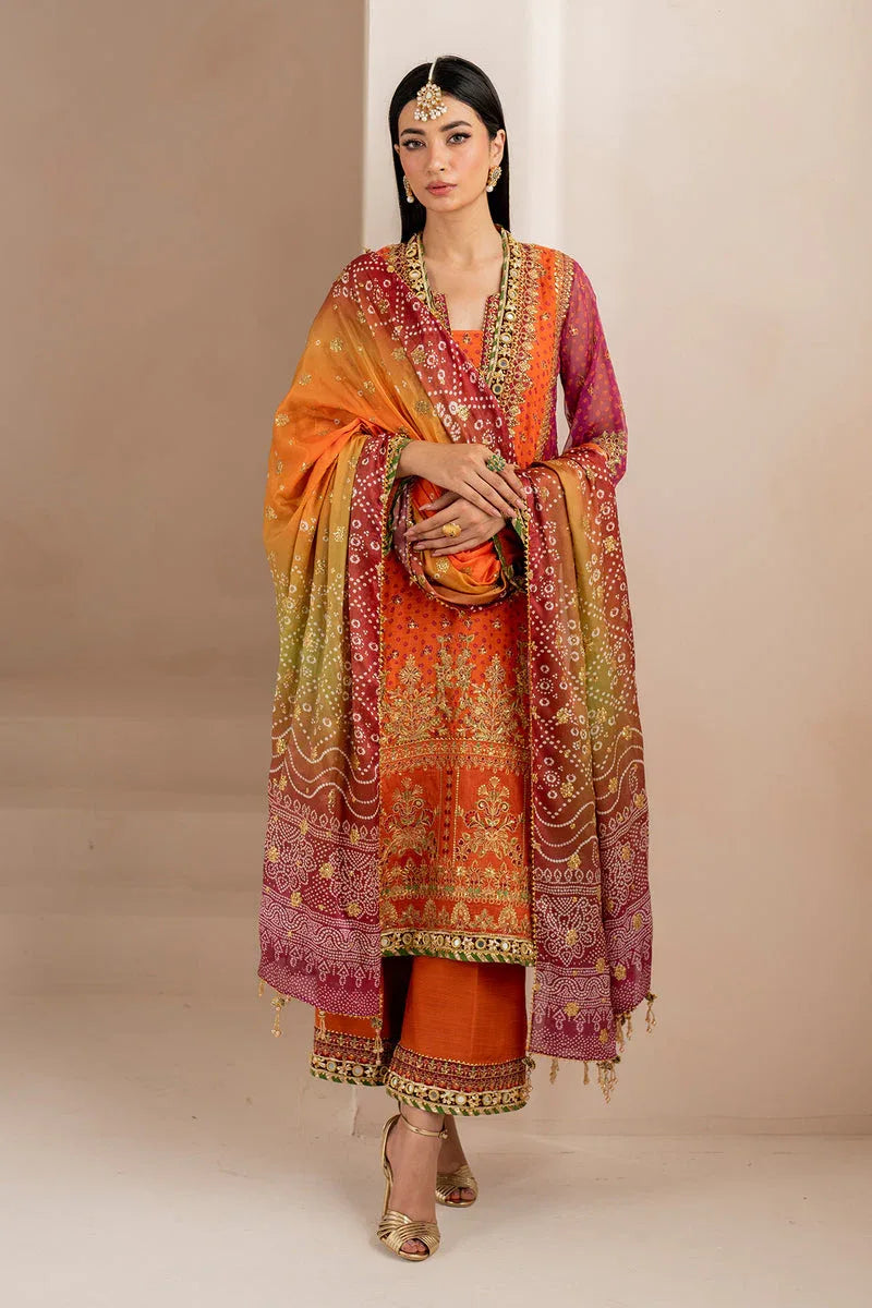 Baroque | Formal Collection | CHIFFON UF-706 - Aqsa Fabrics