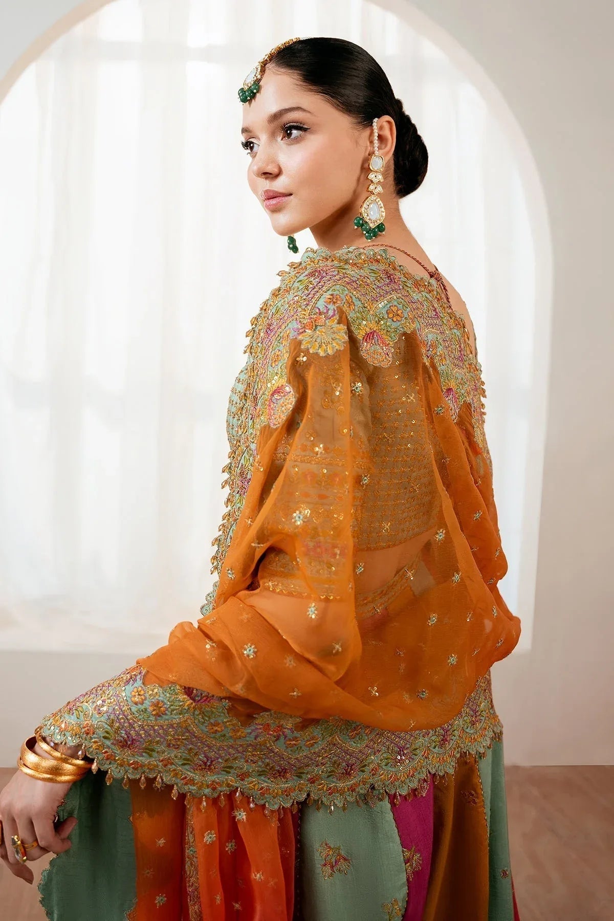 Baroque | Formal Collection | UF-4036 - Aqsa Fabrics