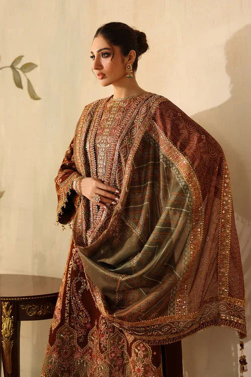 Baroque | Velvet 25 | UF-4317 - Aqsa Fabrics