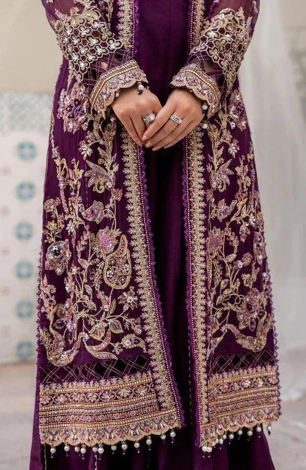 Eleshia | Zarin Wedding Formals 23 | Medea - Aqsa Fabrics