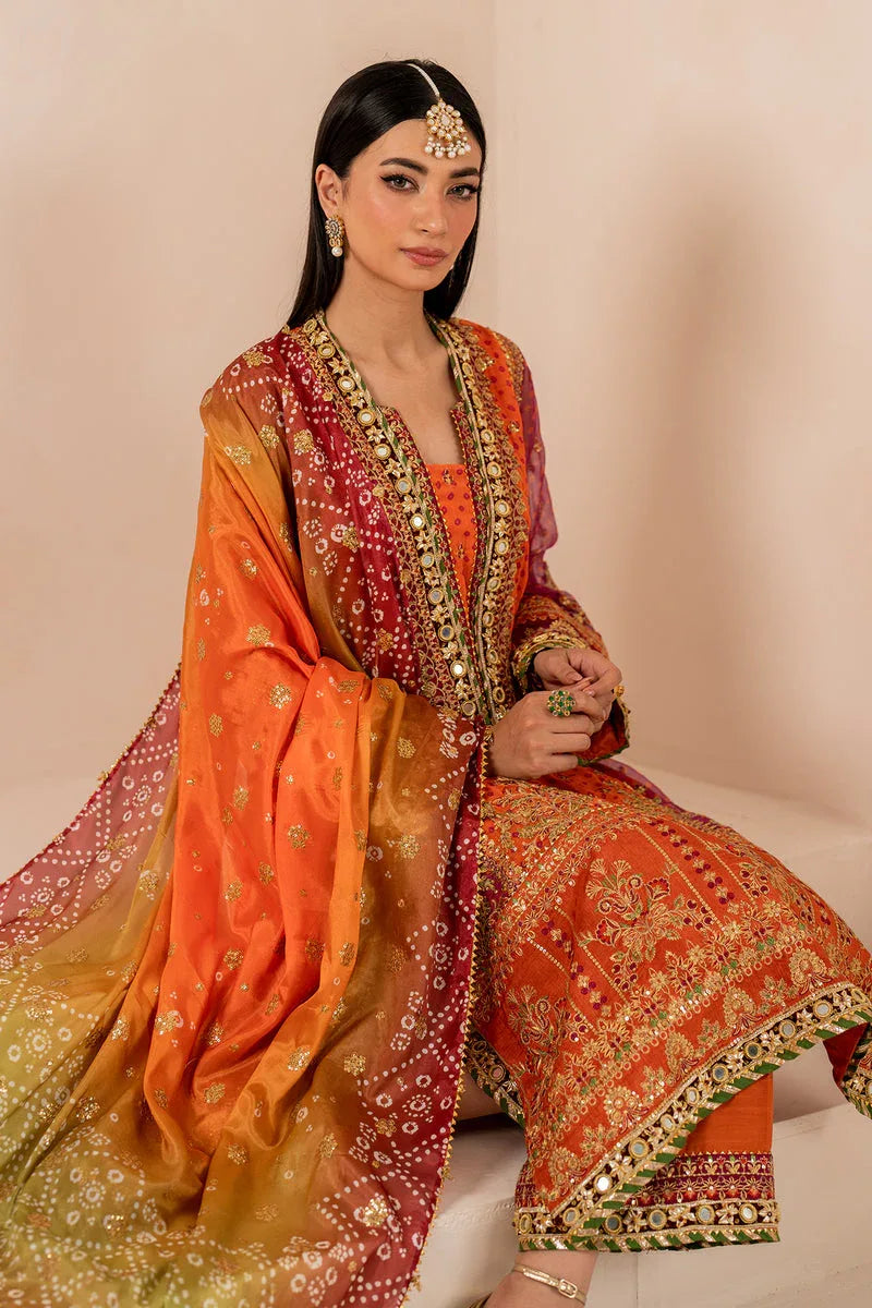 Baroque | Formal Collection | CHIFFON UF-706 - Aqsa Fabrics