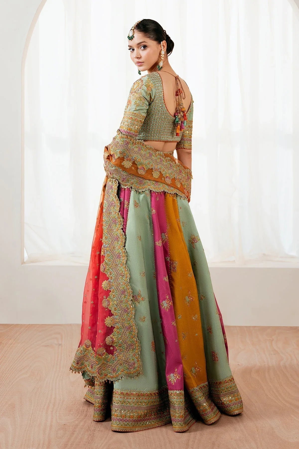 Baroque | Formal Collection | UF-4036 - Aqsa Fabrics