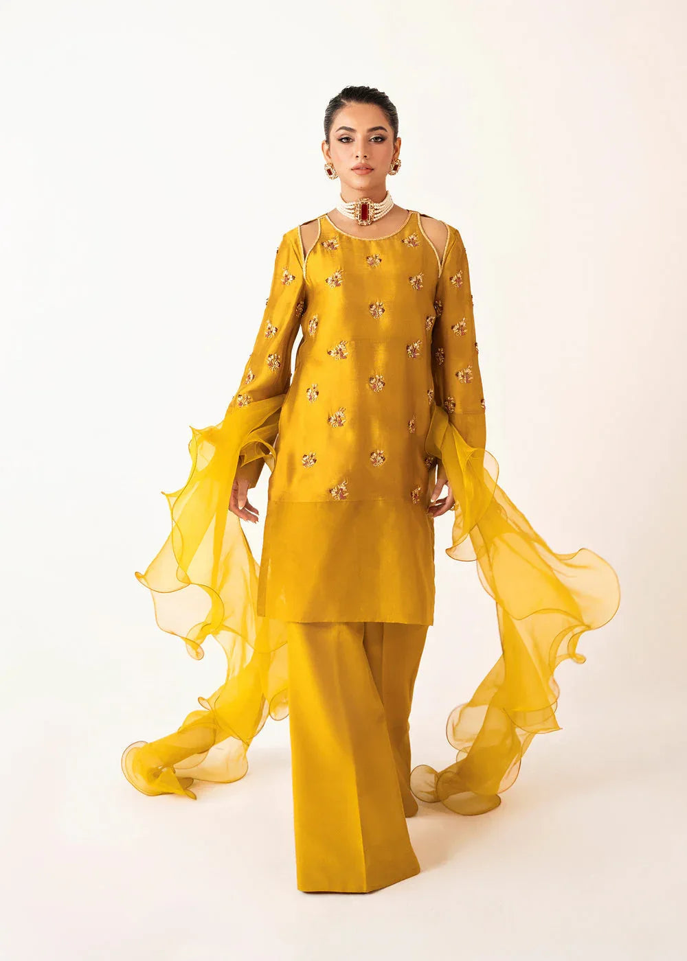 Dastoor | Euphoria Luxury Pret 24 | Sunshine - Aqsa Fabrics