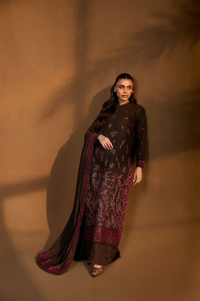 Sobia Nazir | Winter Shawl 25 | Design 7A - Aqsa Fabrics