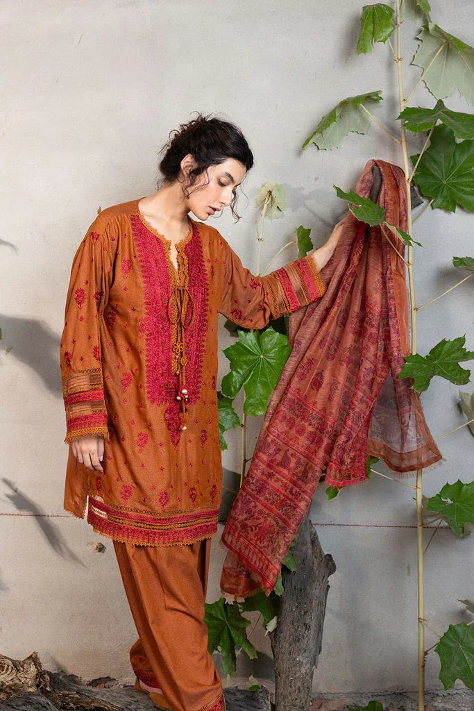 Sobia Nazir | Fall Edit 24 | DESIGN 7A FALL EDIT 2024 UNSTITCHED - Aqsa Fabrics
