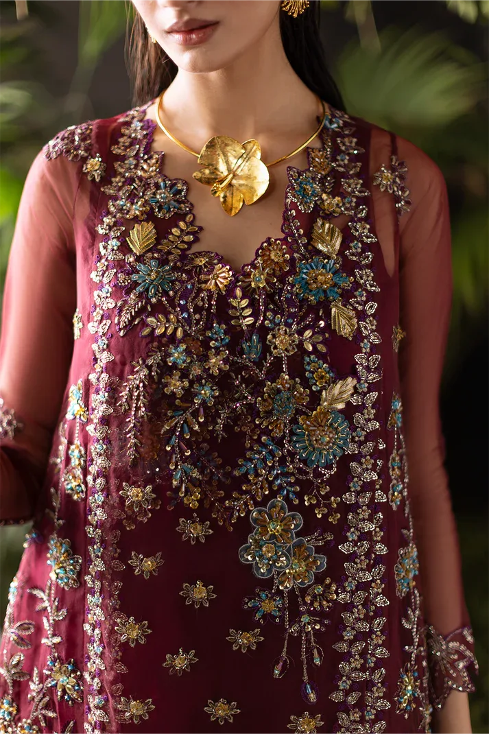 Saad Shaikh | Flurie Formals | Regina - Aqsa Fabrics