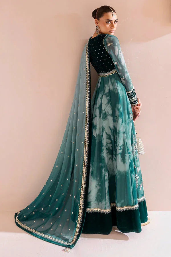 Jazmin | Chandni Velvet Formals 25 | Embroidered Velvet Formal CVF D-06 - Aqsa Fabrics