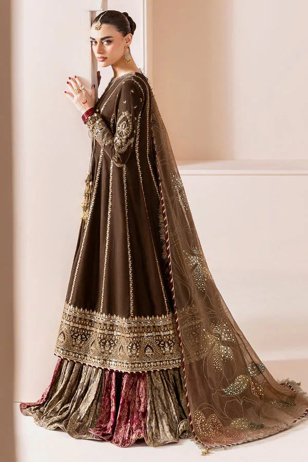 Jazmin | Chandni Velvet Formals 25 | Embroidered Velvet Formal CVF D-04 - Aqsa Fabrics