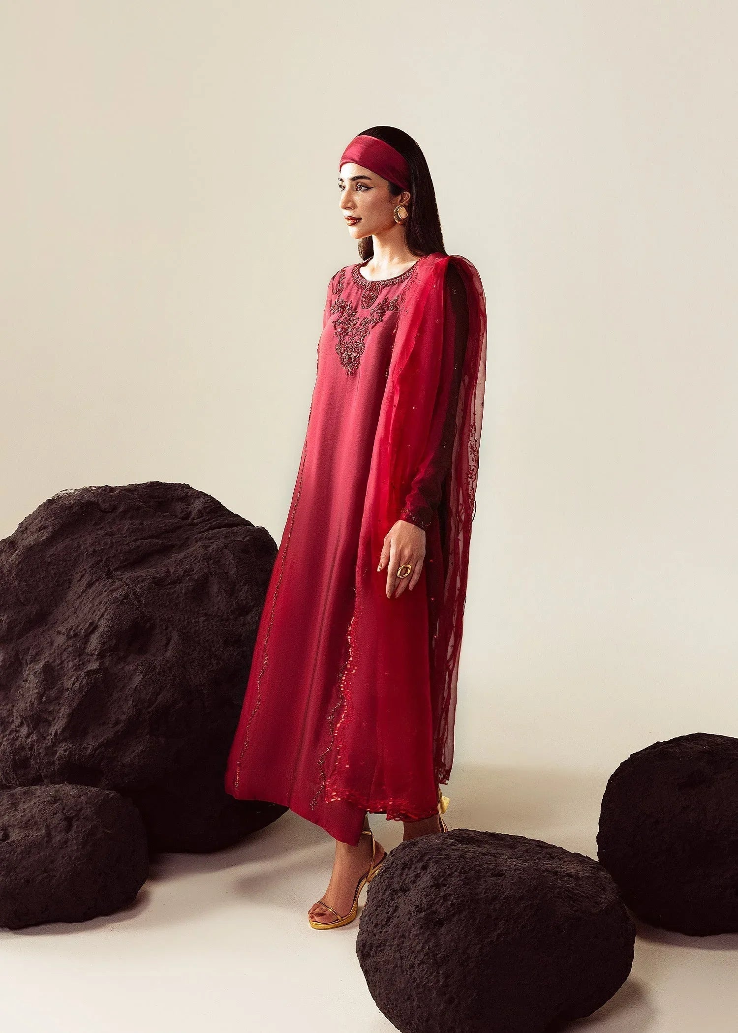Mahum Asad | The Sirens | Majesty - Aqsa Fabrics
