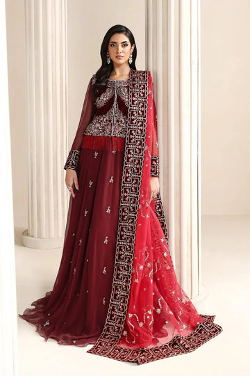 Alizeh | Lamour 25 | AF-VLT-2209-Cherie - Aqsa Fabrics
