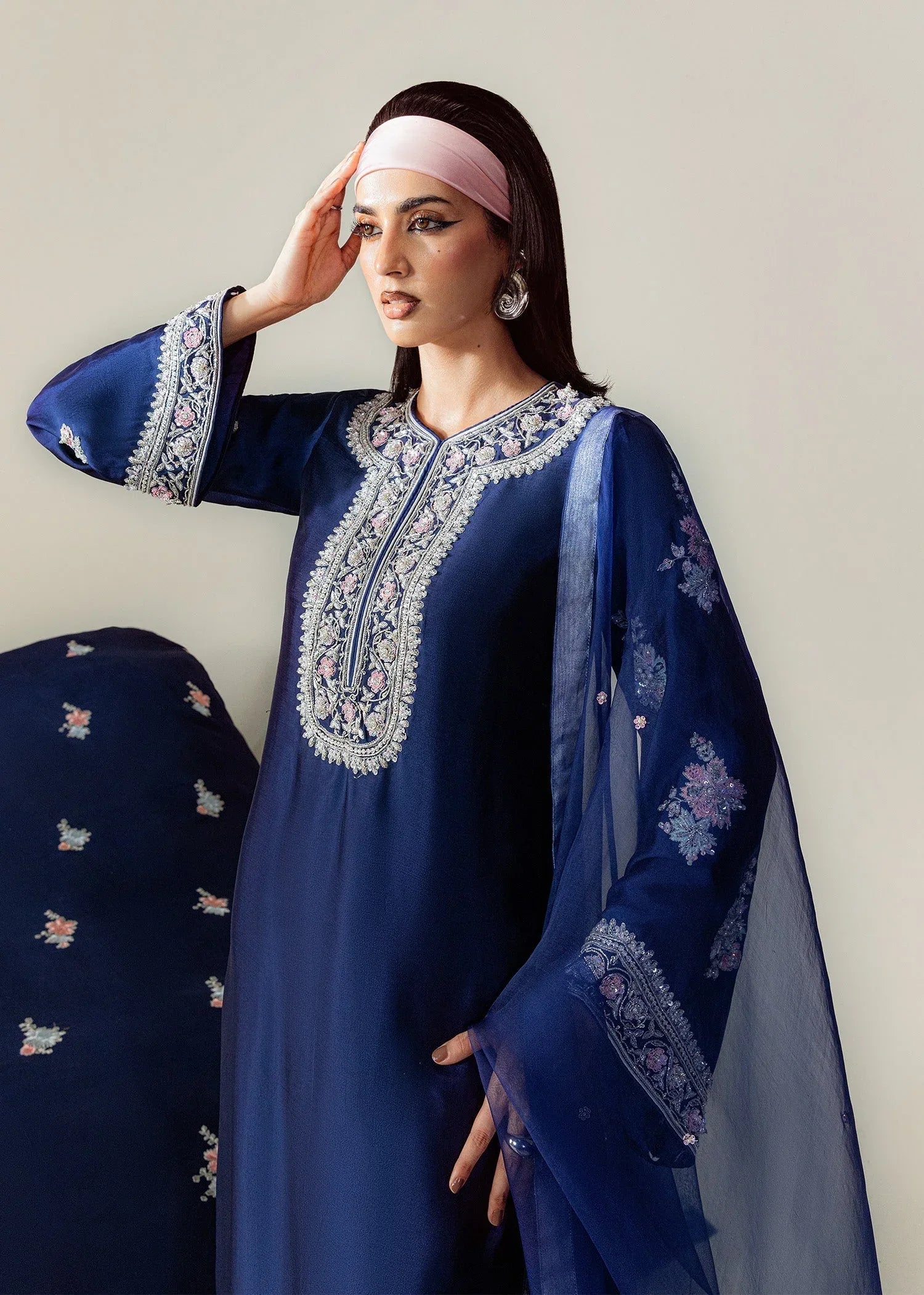 Mahum Asad | The Sirens | Twilight - Aqsa Fabrics
