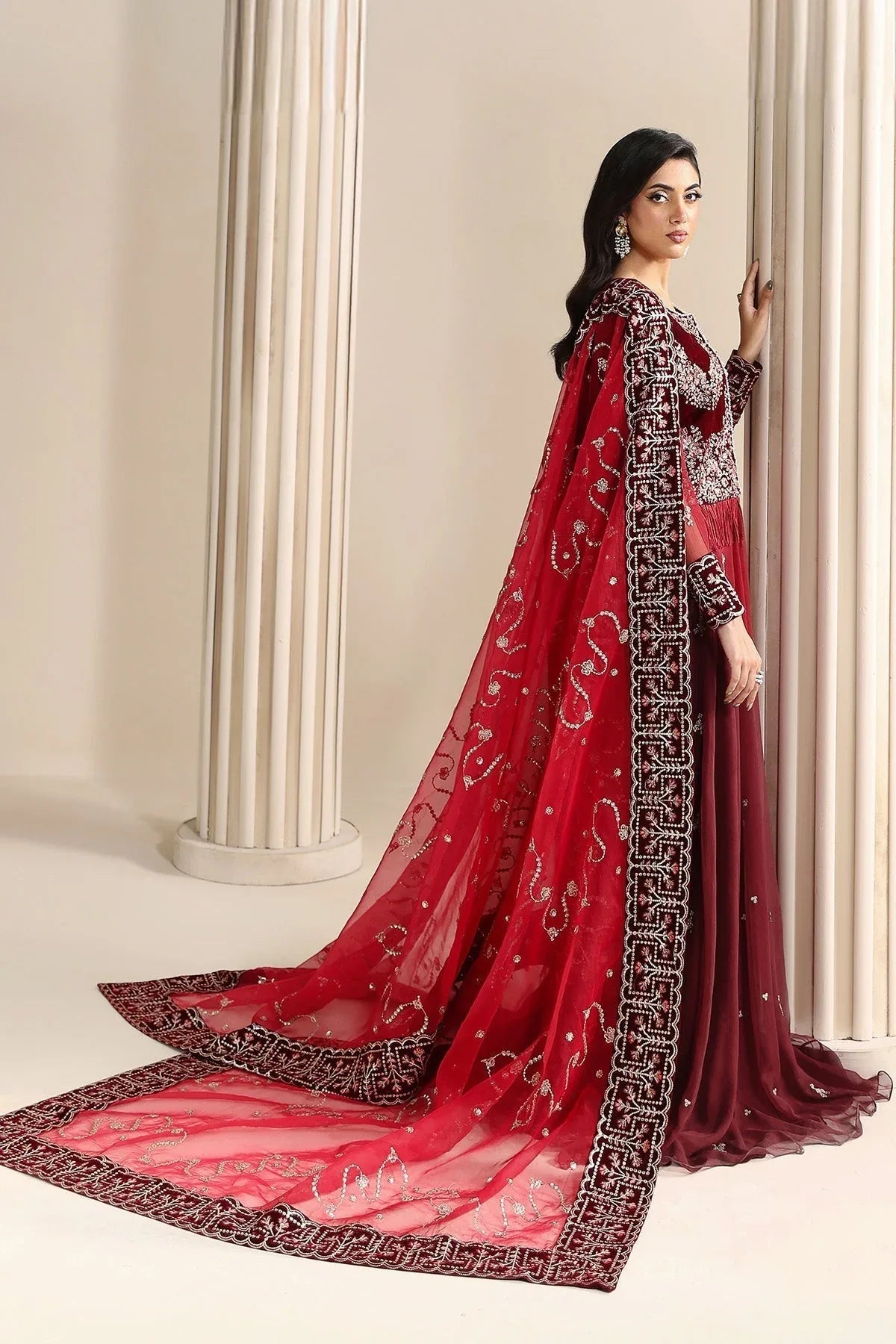 Alizeh | Lamour 25 | AF-VLT-2209-Cherie - Aqsa Fabrics