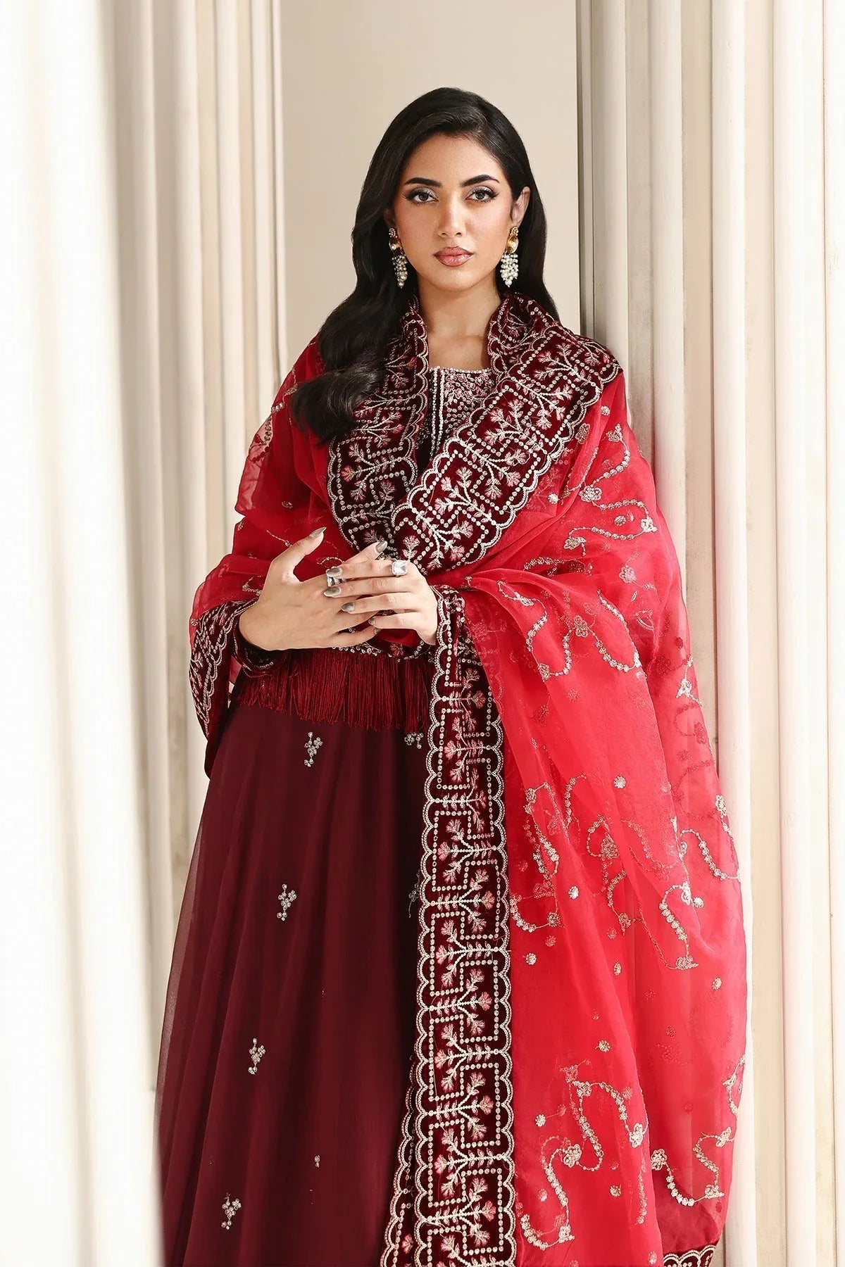 Alizeh | Lamour 25 | AF-VLT-2209-Cherie - Aqsa Fabrics
