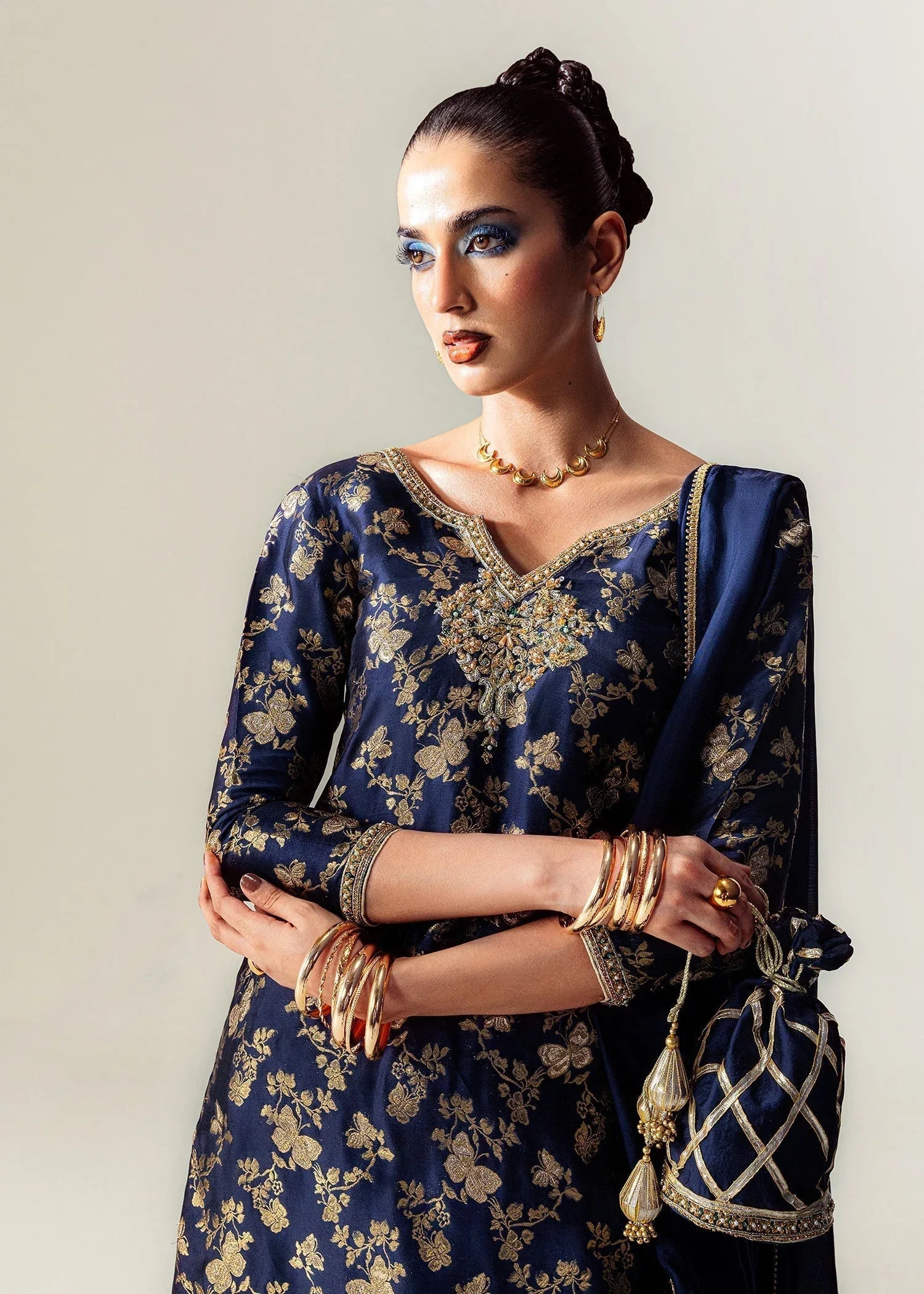 Mahum Asad | The Sirens | Blossom - Aqsa Fabrics