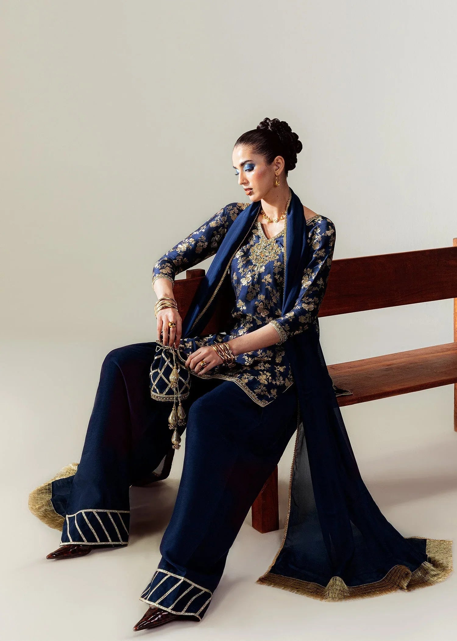 Mahum Asad | The Sirens | Blossom - Aqsa Fabrics